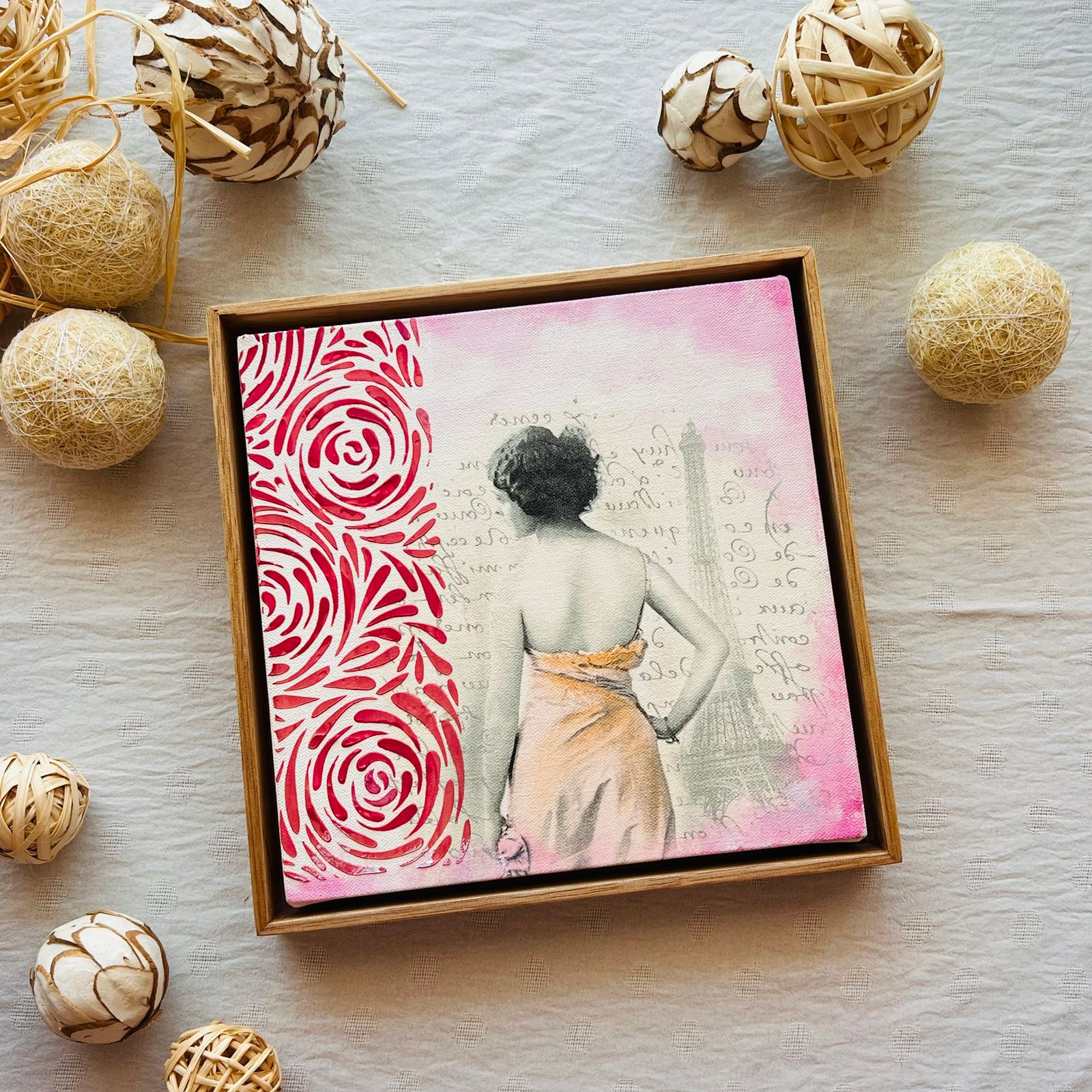 Cuadritos de 22 x 22 cm. (para colgar)