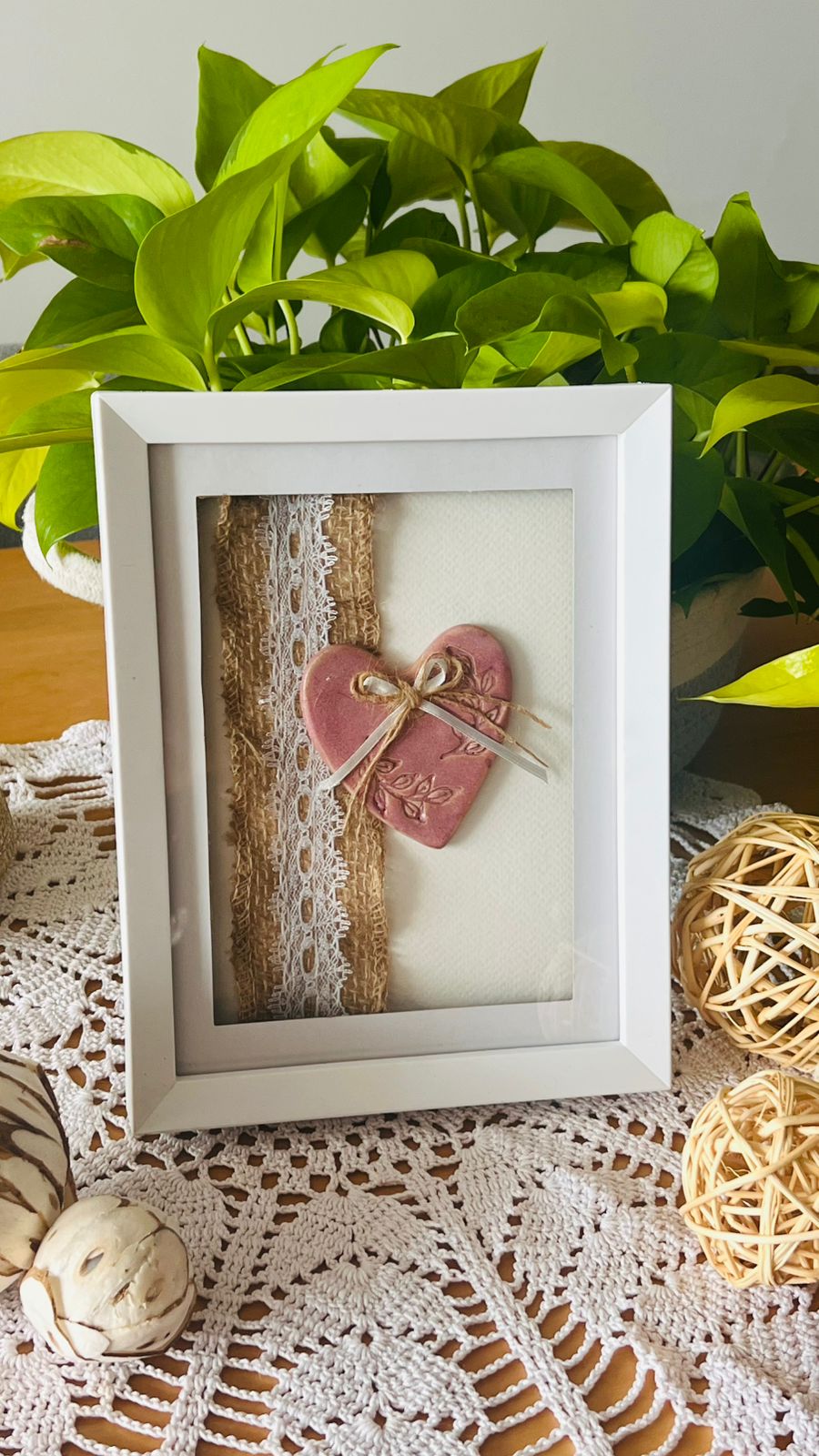 Cuadritos de 23 x 18 cm.