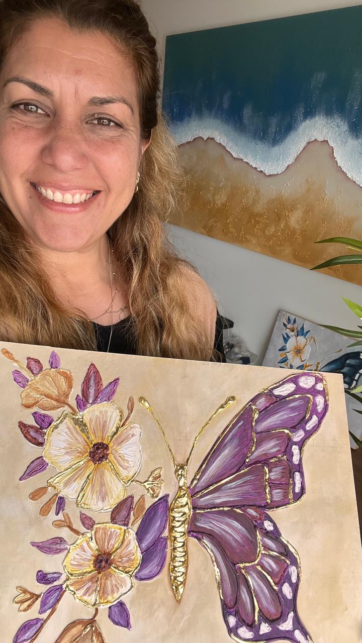 🎨 Curso: “Mariposa en Relieve”