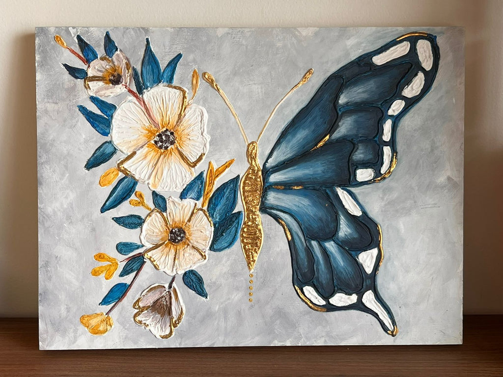 🎨 Curso: “Mariposa en Relieve”