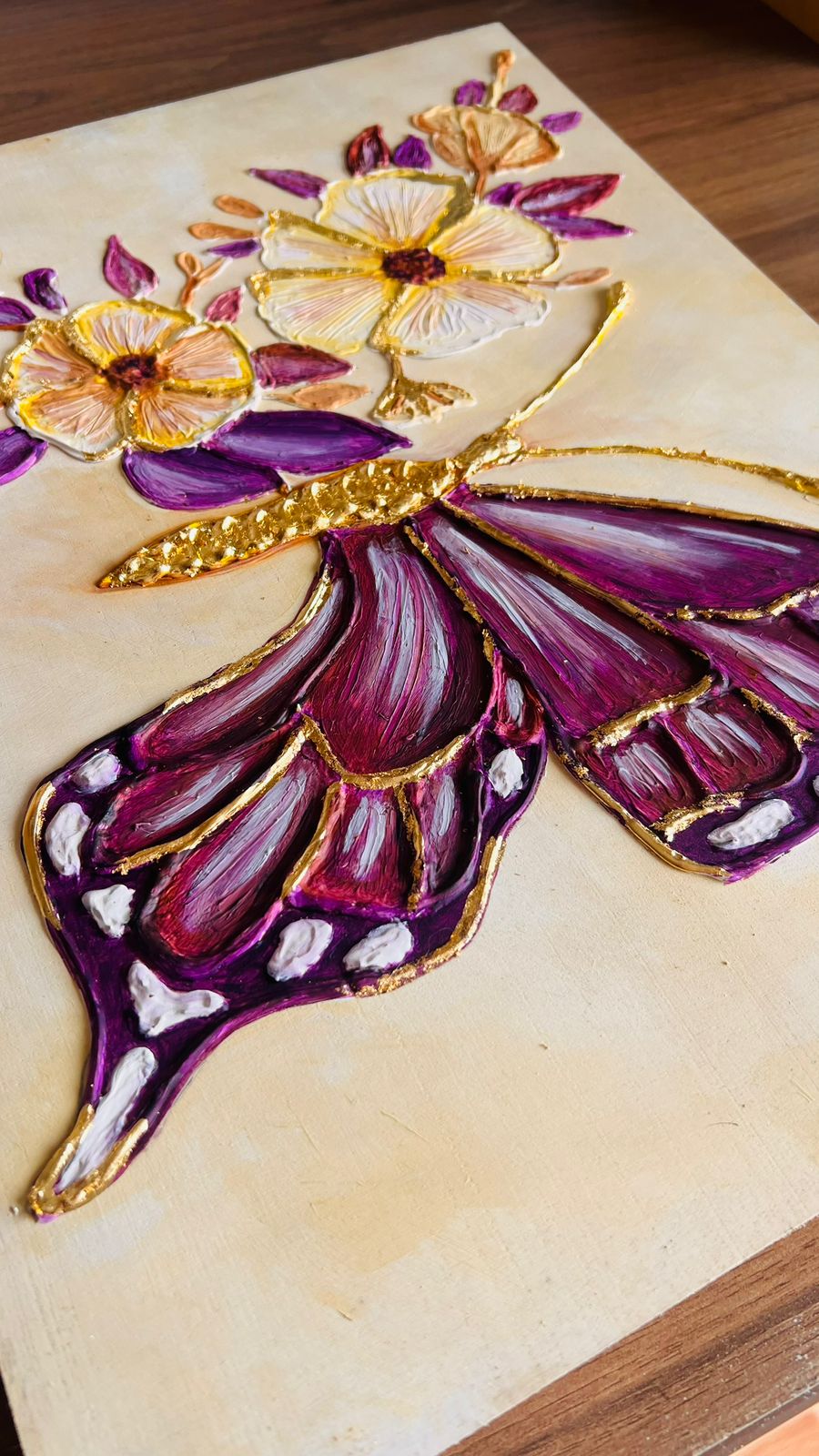 🎨 Curso: “Mariposa en Relieve”