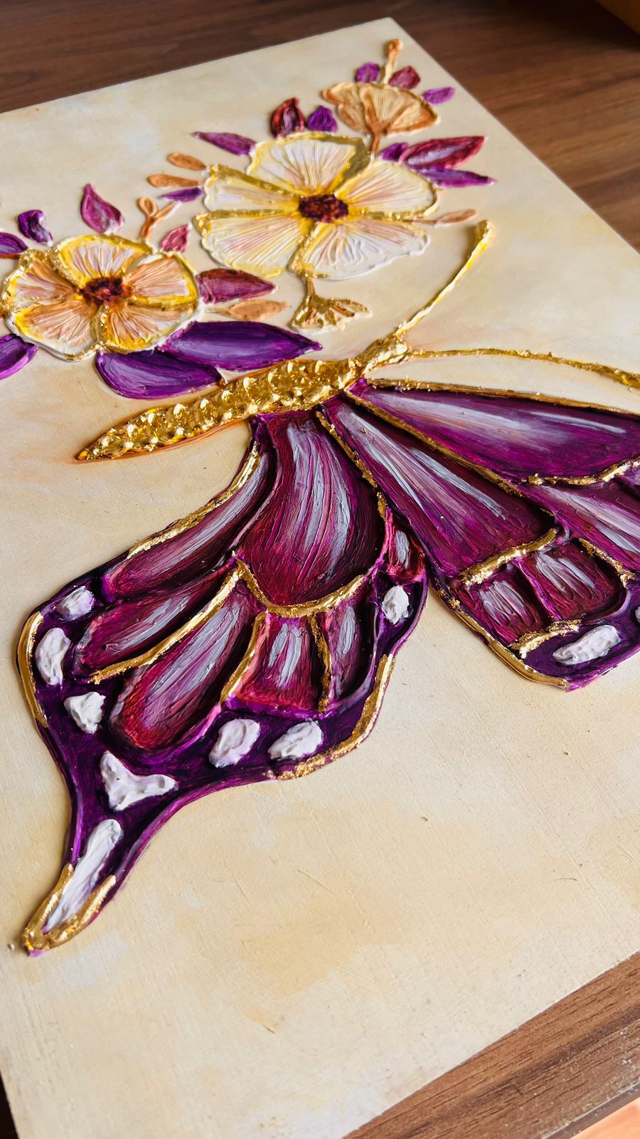 🎨 Curso: “Mariposa en Relieve”