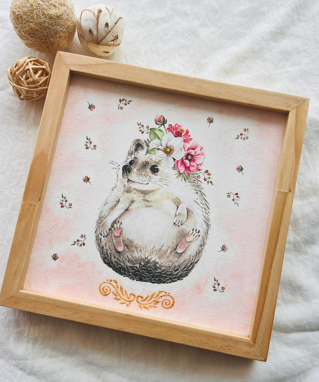 🌸 ERIZO DE PRIMAVERA