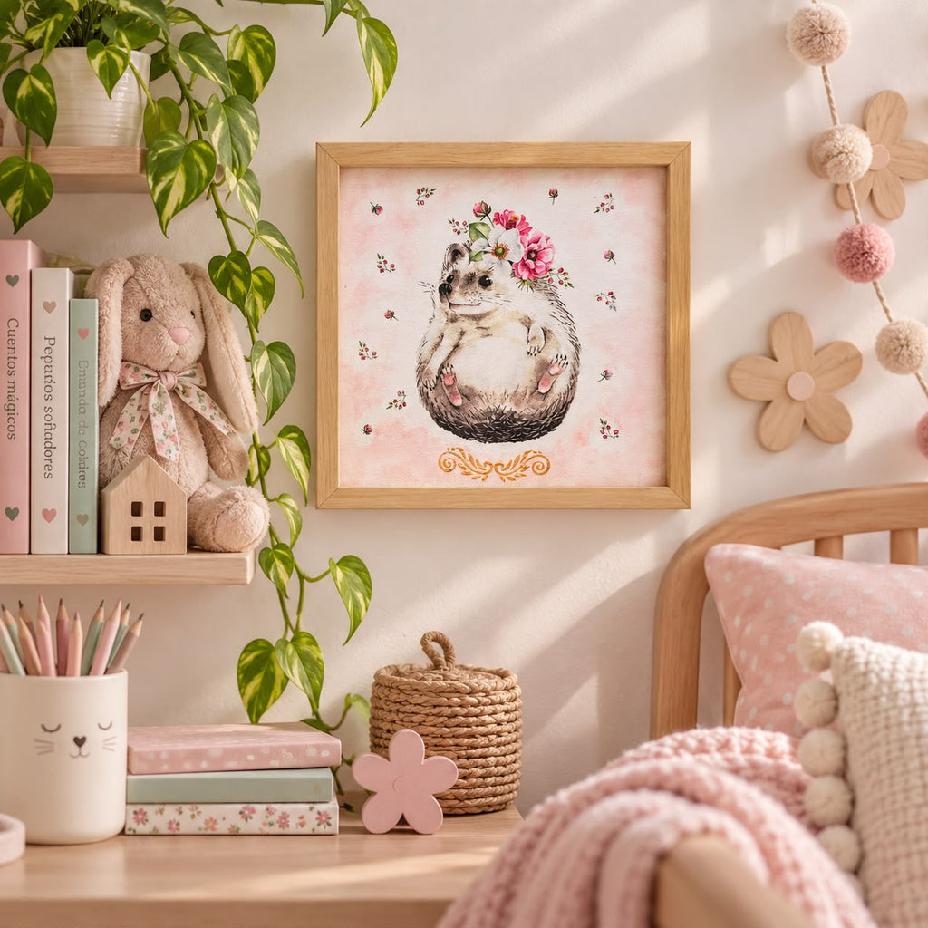 🌸 ERIZO DE PRIMAVERA