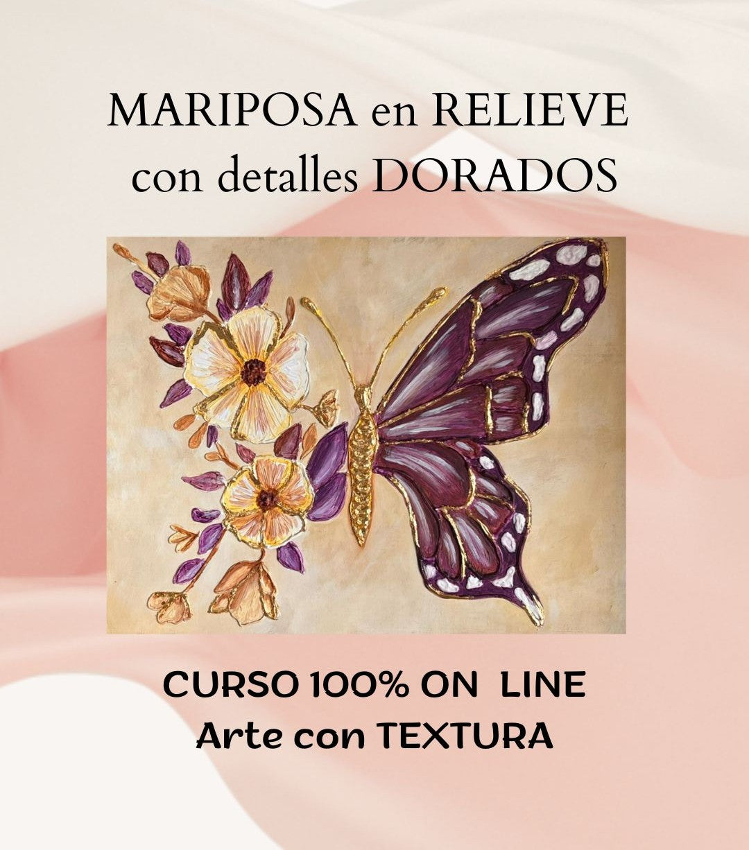 🎨 Curso: “Mariposa en Relieve”